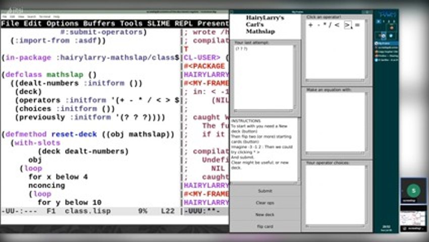 #IncrediblyUseful #GUI #programming #McCLIM #demo #lispyGopherClimate #zine