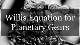 Willis Equation for Planetary Gears - Machine Component Design episode artwork